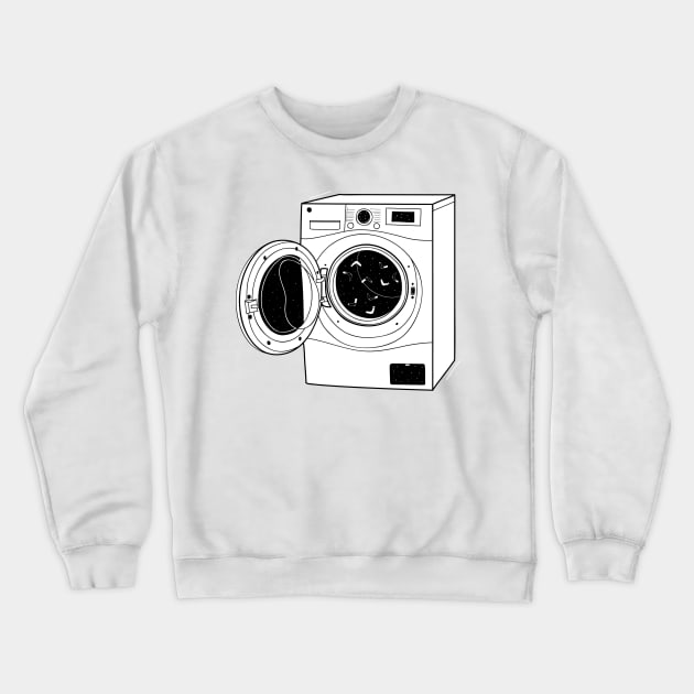 The washing machine Crewneck Sweatshirt by coclodesign